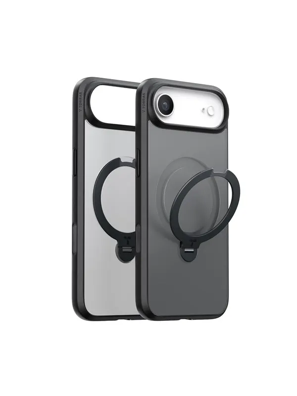 Torras Ostand Q3 Spin - black - iPhone Air