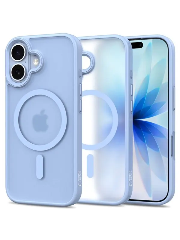 Tech-Protect MagMat MagSafe Case for iPhone 17 - Blue