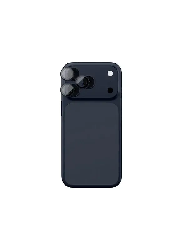 AmazingThing Sapphire Camera Glass for iPhone 17 Pro / Pro Max - with Blue Frame