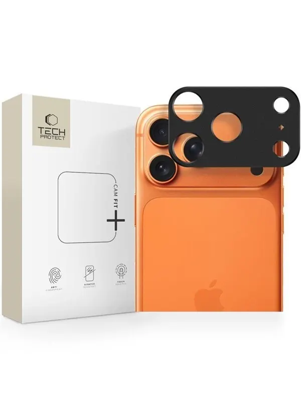 Tech-Protect  Camalloy Fit+ Apart Cover for iPhone 17 Pro Max - Black