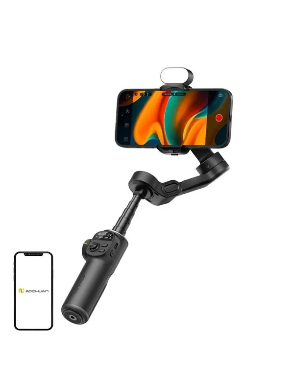 AOCHUAN X2 Gimbal with RGB Lighting (Black)