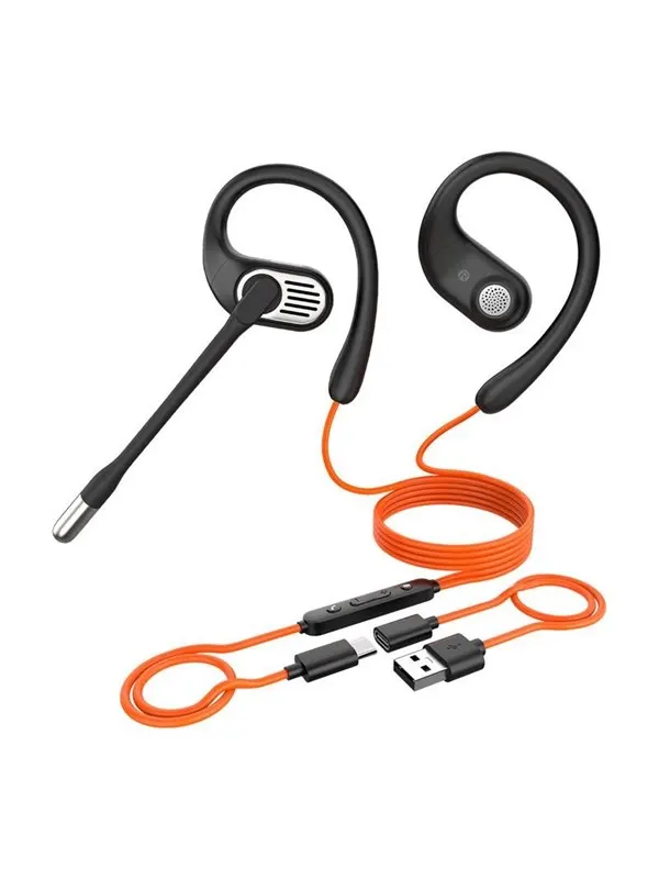 OneOdio OpenRock Link 10 Wired Over-Ear Headphones (Black)