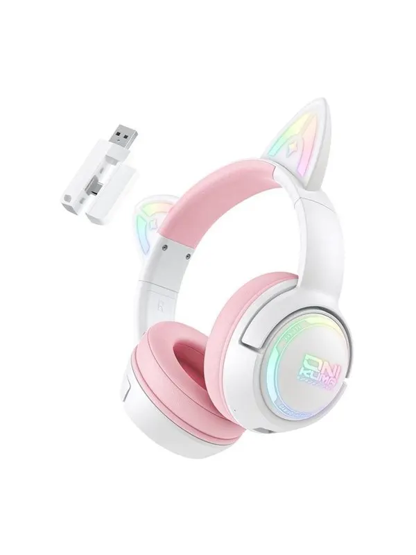 ONIKUMA GT838 gaming headphones (pink)