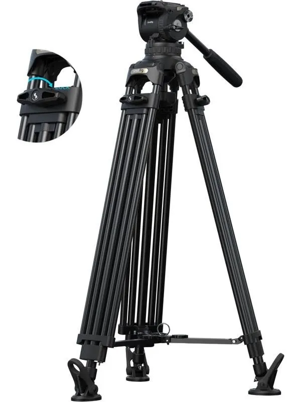 SmallRig 5577 FSD18 FreeSpeed Heavy-Duty Aluminum Alloy Tripod