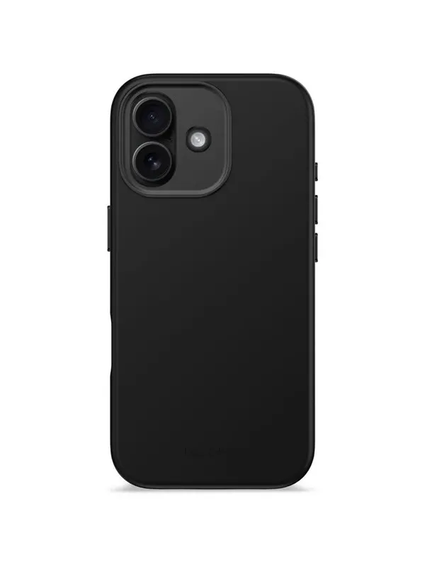 Decoded AntiMicrobial Silicone Backcover for iPhone 17 - Phantom Black