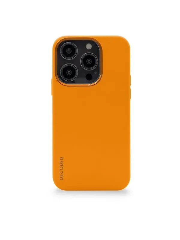 Decoded AntiMicrobial Silicone Backcover iPhone 14 Pro (6.1 inch) Apricot