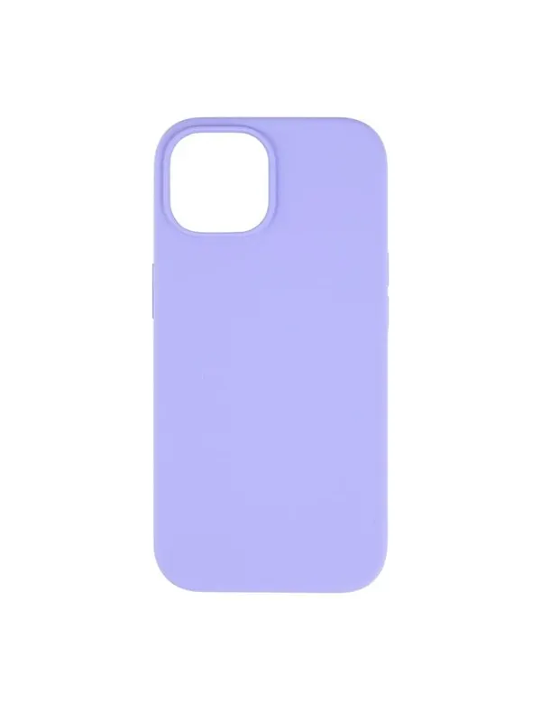 Pomologic CoverCase Silicone iPhone 15 Light Purple W/Magsafe