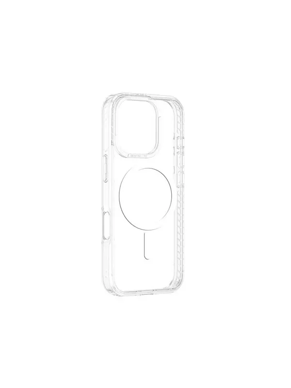 AmazingThing Titan Pro Mag Case with Magnetic Ring for iPhone 16 Pro - Transparent