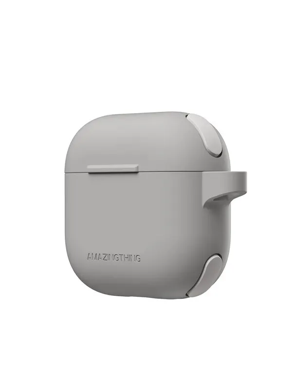 AmazingThing Omni Case for AirPods 4 - Gray