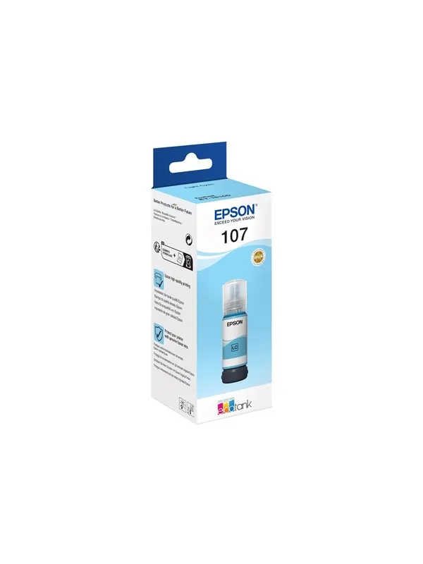 Epson 107 - light cyan - original - ink refill