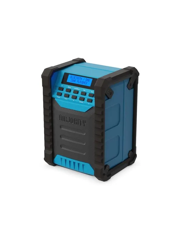 Majority Landbeach Portable Bluetooth Jobsite DAB+ Radio - Black