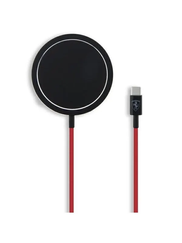 Ferrari 15W MagSafe Wireless Charger - Black