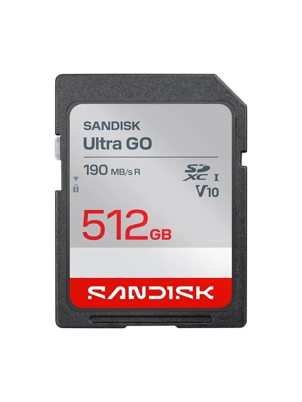 SANDISK Ultra GO SD - 190MB/s - 512GB