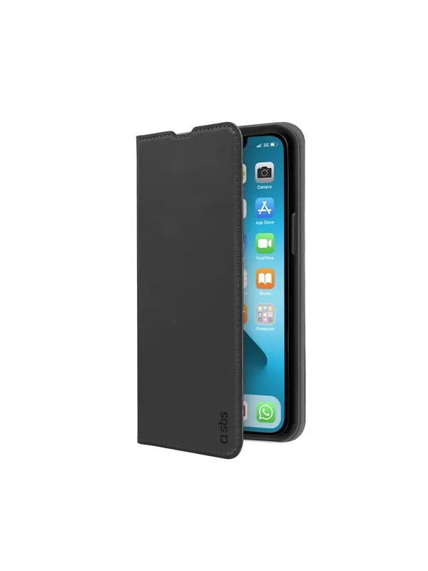 SBS Book Wallet Lite Case för iPhone 13 mini® - Svart