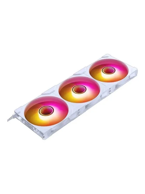 Phanteks M25G2-140 Reverse (3-pack) - Chassi fläkt - 140mm - Vit