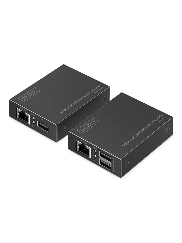 DIGITUS HDMI KVM Extender Set 4K/30Hz
