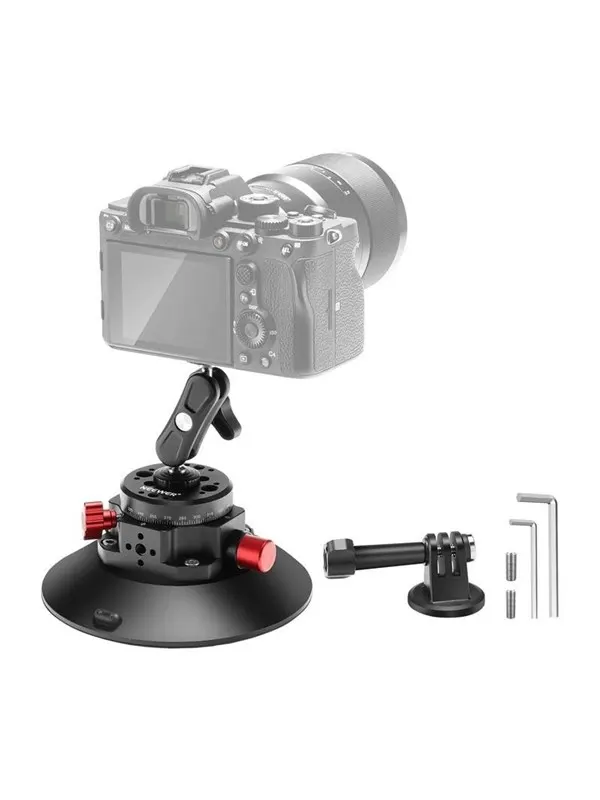 Neewer Mount with Suction Cup 1/4 inch for Sports Cameras