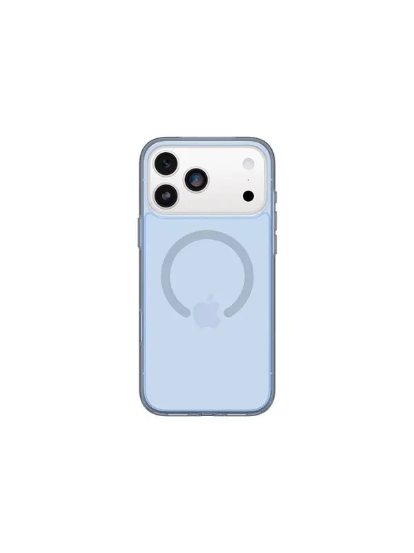 OtterBox Symmetry Clear MagSafe Camera Control Apple iPhone 17 Pro Max Silver Glade - blue