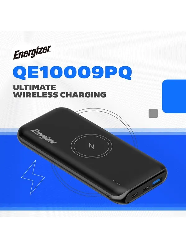 Energizer Trådlös Powerbank - 15W - 20W USB-C PD