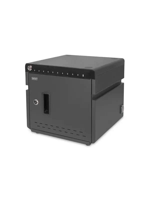 DIGITUS Mobile Desktop Charging Cabinet for 10 Notebooks/Tablets