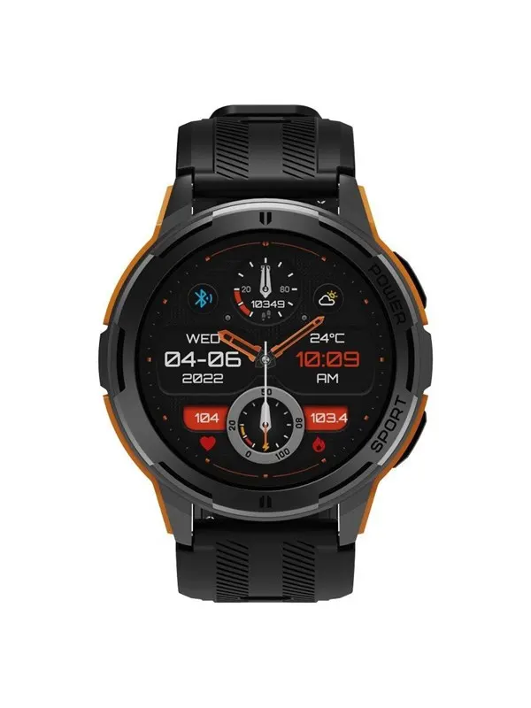 Riversong Motive 8C 1.43" AMOLED Smartwatch Black