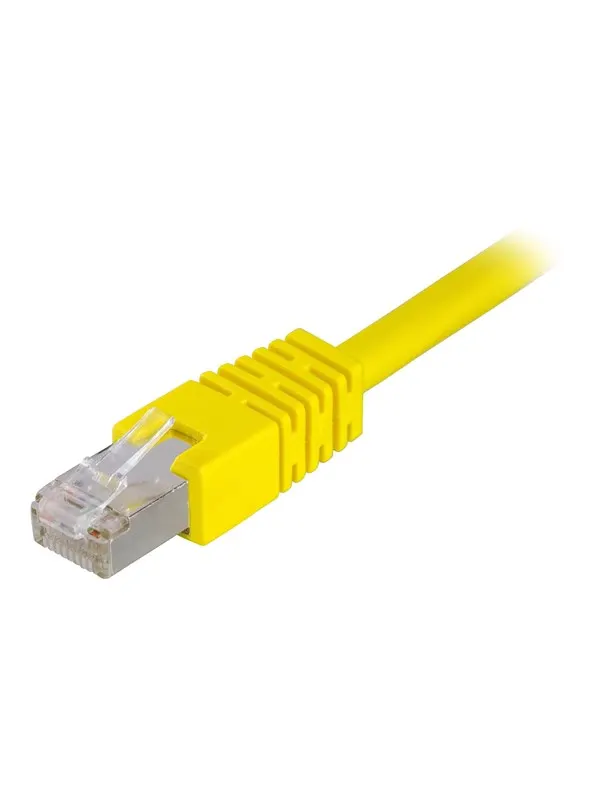 Deltaco STP-607GL - patch cable - 70 cm - yellow - Gul - 0.7m