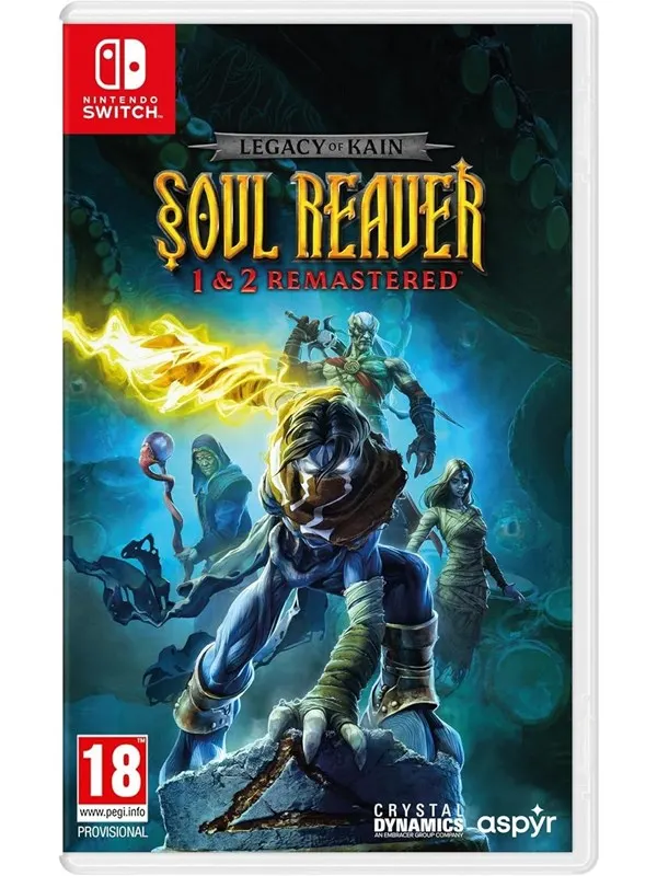 Legacy of Kain: Soul Reaver 1 &amp; 2 Remastered - Nintendo Switch - Action / äventyr