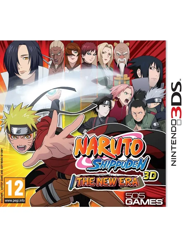 Naruto Shippuden 3D: The New Era - Nintendo 3DS - Kampsport