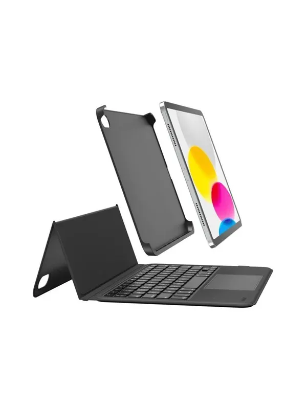 Belkin Connect - keyboard and folio case (protective case) - with magnetic stand - with trackpad Input Device - Tastatur &amp; Folio set - Svart