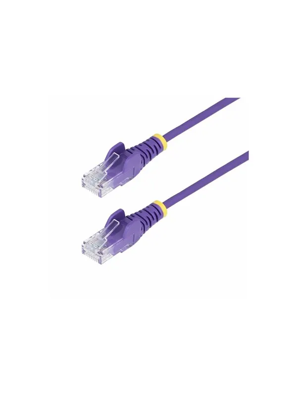StarTech.com 10m Purple Slim CAT6 Ethernet Cable Snagless 28AWG LSZH - patch cable - 10 m - purple - Lila - 10m