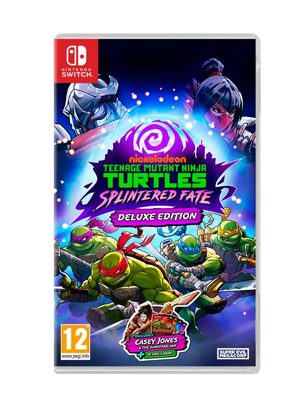 Teenage Mutant Ninja Turtles: Splintered Fate (Deluxe Edition) - Nintendo Switch - Action / äventyr