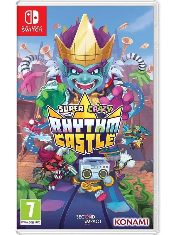 Super Crazy Rhythm Castle (Code in a Box) - Nintendo Switch - Musik