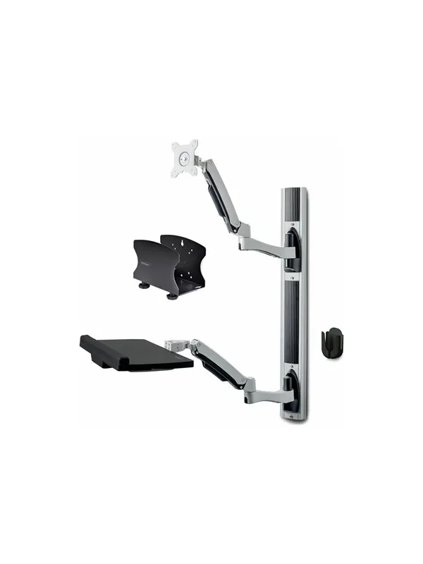 StarTech.com Wall Mount Workstation VESA Mount For 32" Monitors - Max 10 kg - recommended for Up to 27" / 32" (ultra-wide)