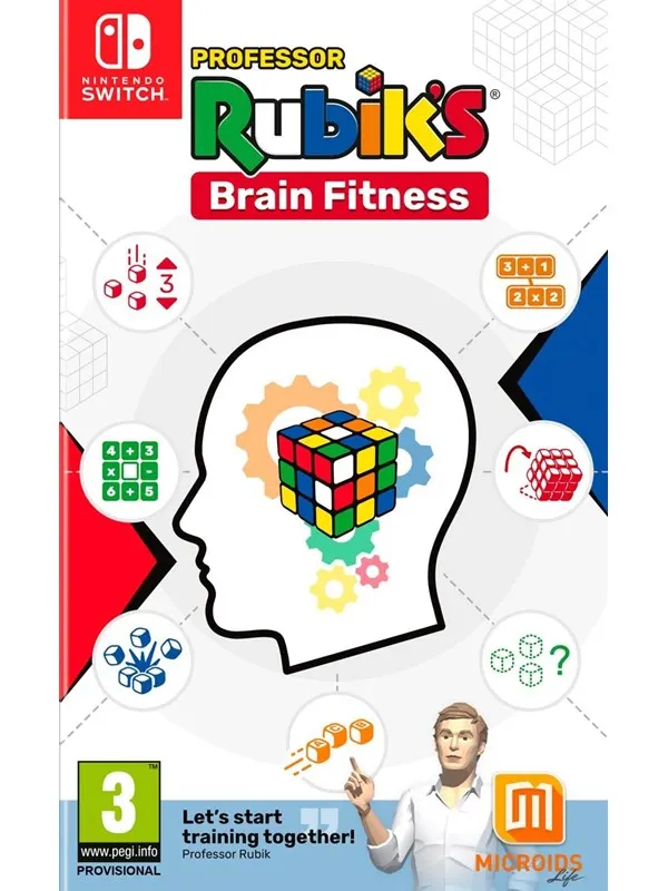Professor Rubik's Brain Fitness (Code in a Box) - Nintendo Switch - Pussel