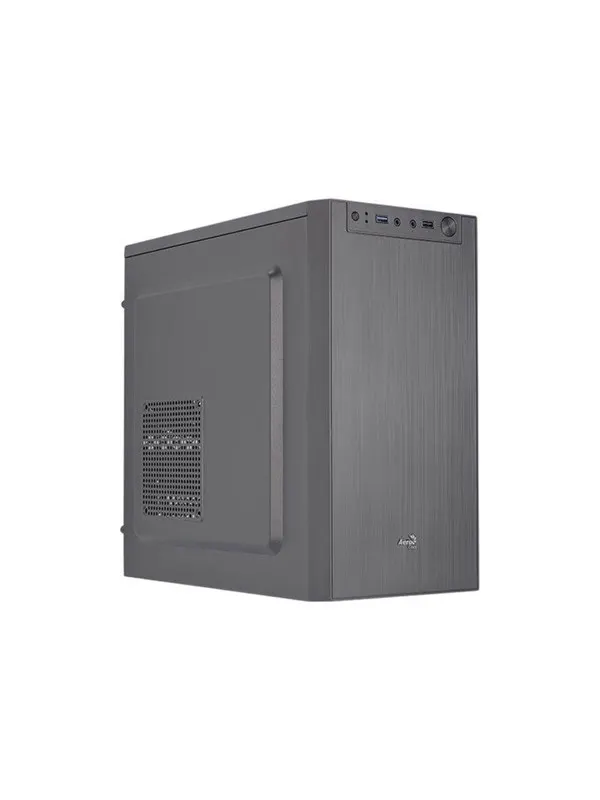 AeroCool CS-108-S-BK-v1 - MT - micro ATX - Chassi - Tower - Svart