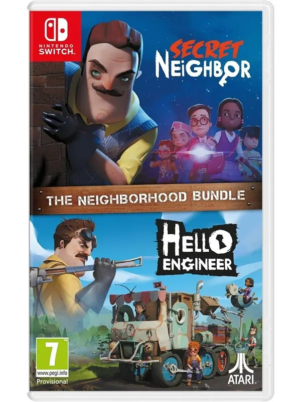 Secret Neighbor + Hello Engineer - The Neighborhood Bundle - Nintendo Switch - Action / äventyr