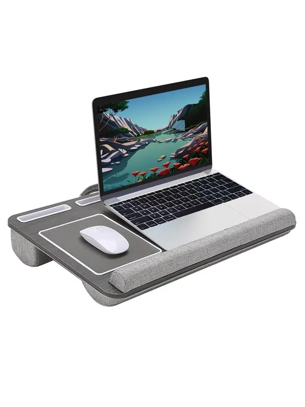 Desire2 Computer Pillow Supreme Left-Handed Gray