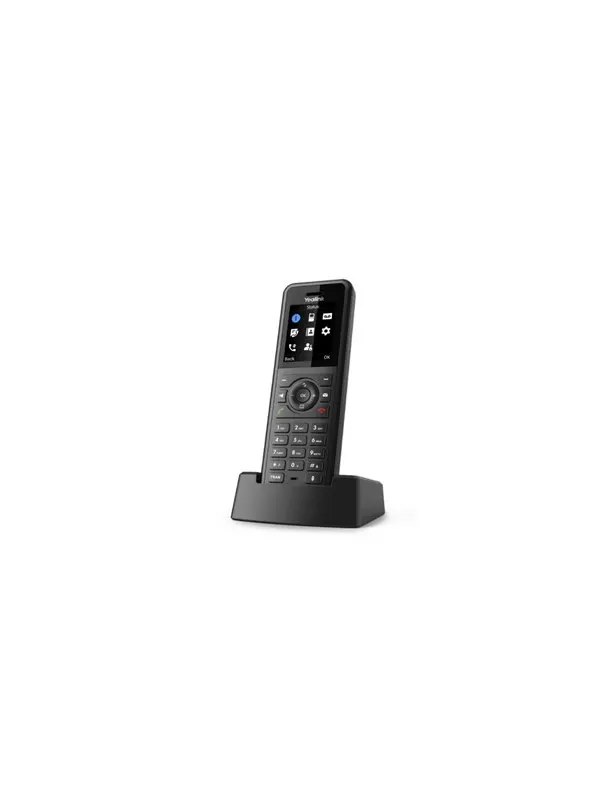 Yealink W57R - cordless extension handset - with Bluetooth interface with caller ID - 3-way call capability