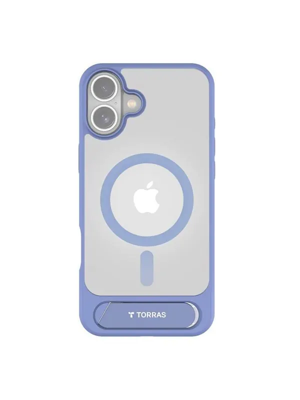 Torras Pstand Series Case for iPhone 16 (Blue)