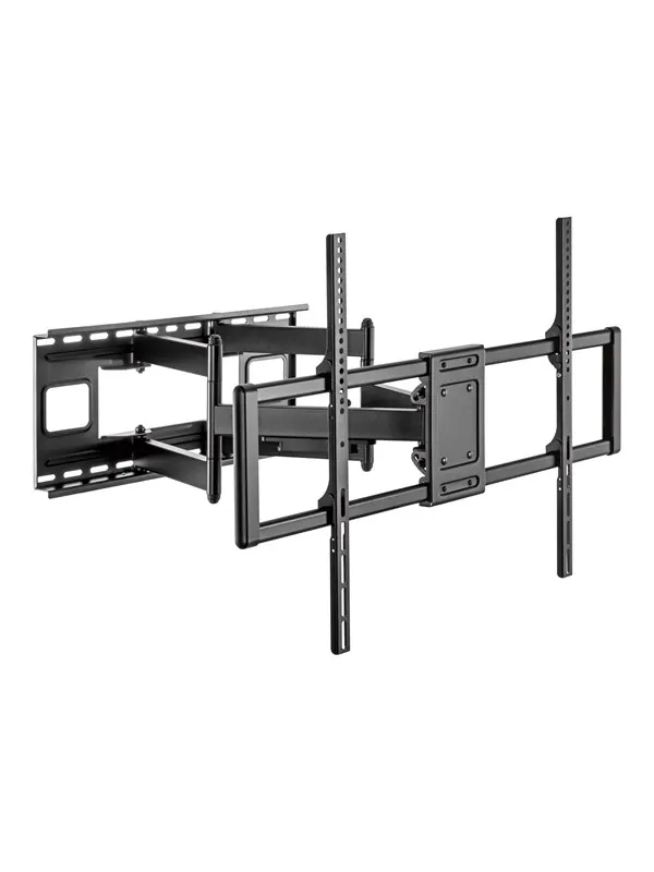 Gembird mounting kit - for LCD / LED display - full motion - black - Max 120 kg - recommended for 120 "