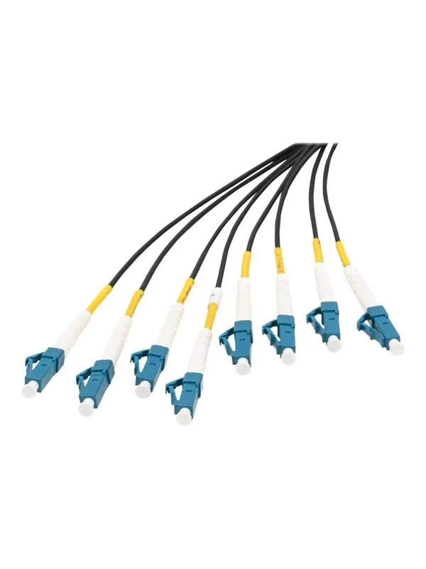 DIGITUS breakout cable - 30 m - black - Svart - 30m