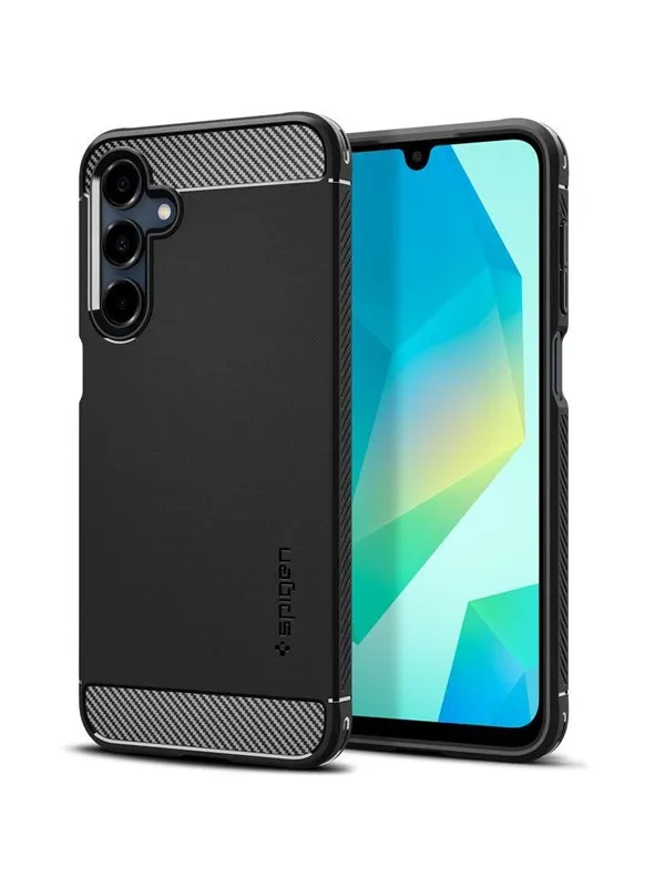 Spigen Rugged Armor - matte black - Samsung Galaxy A16/A16 5G