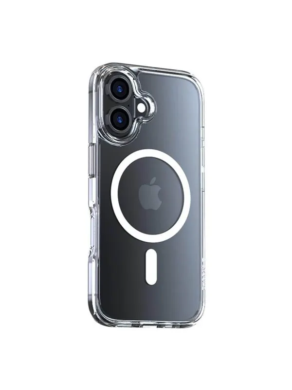 Torras Diamond-Mag Series Case for iPhone 16 (Transparent)