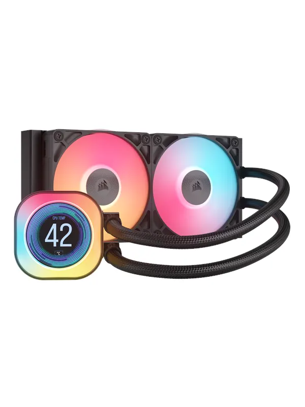 Corsair iCUE LINK TITAN 240 RX LCD - CPU Vattenkylare - Max 36 dBA