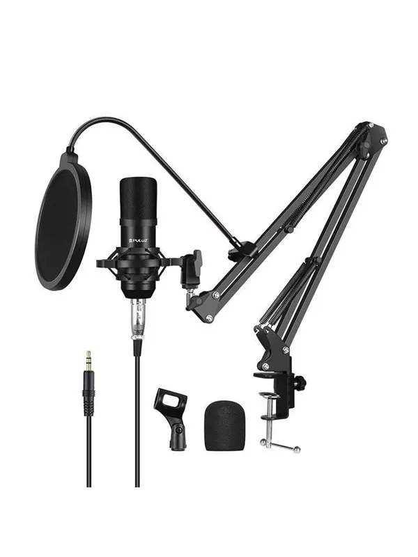 Puluz Condenser microphone PU612B Studio Broadcast