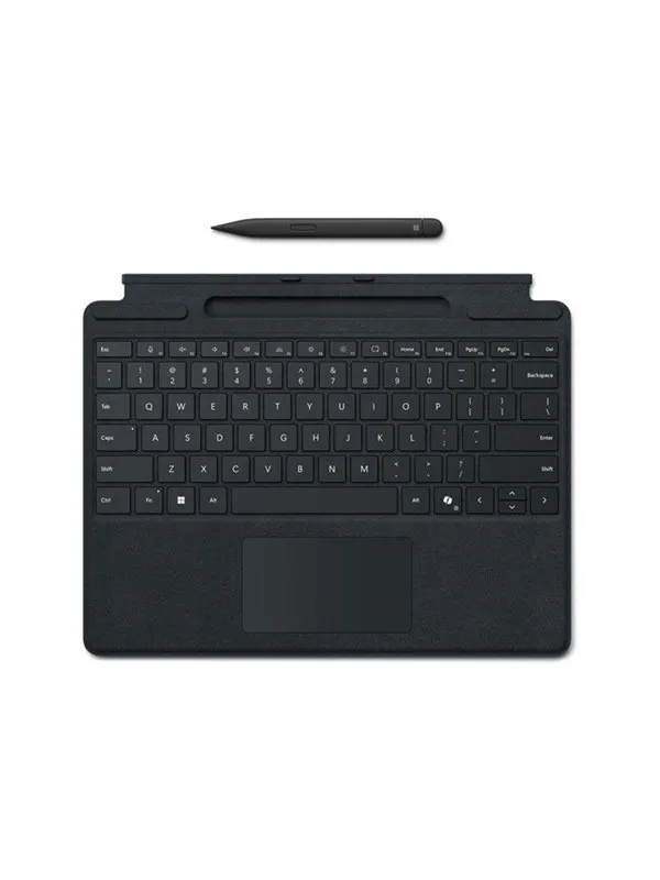 Microsoft Surface Pro Keyboard - Tangentbord - Engelska (UK) - Svart
