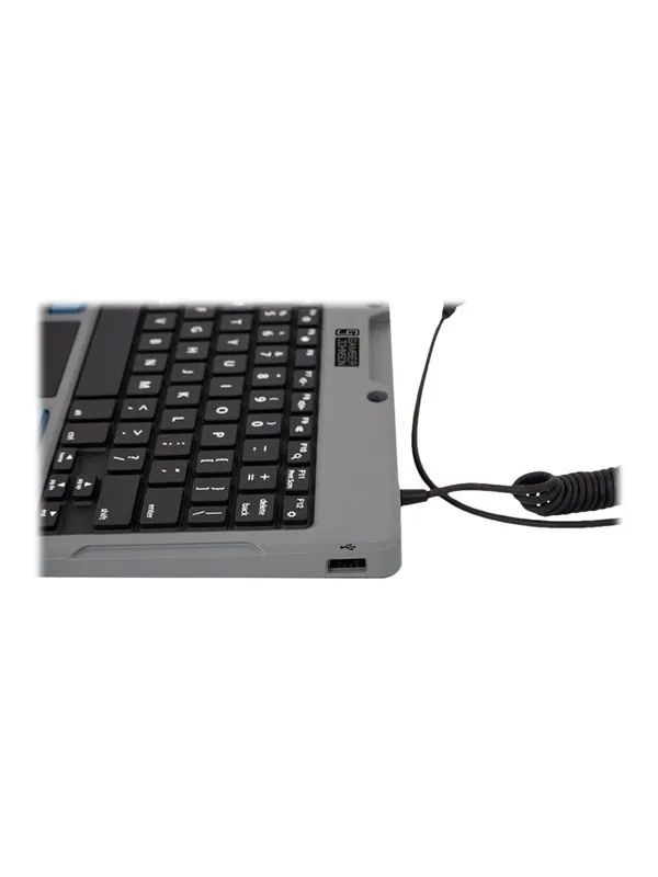 Gamber-Johnson LLC Gamber Johnson Rugged Lite - keyboard - with touchpad - QWERTY - US - Tangentbord - Engelska (US) - Grå