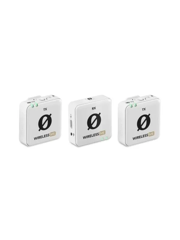 Røde Wireless ME DUAL Compact - Vit