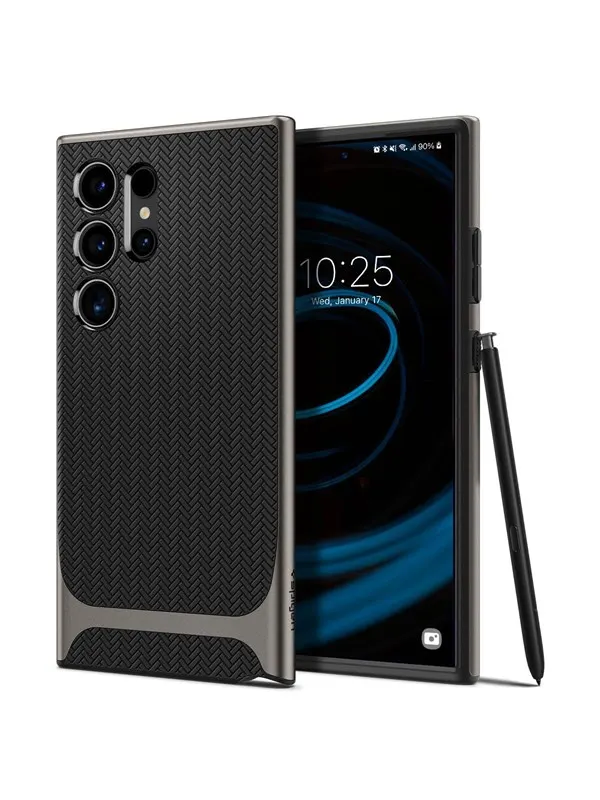 Spigen Neo Hybrid - gunmetal - Samsung Galaxy S24 Ultra