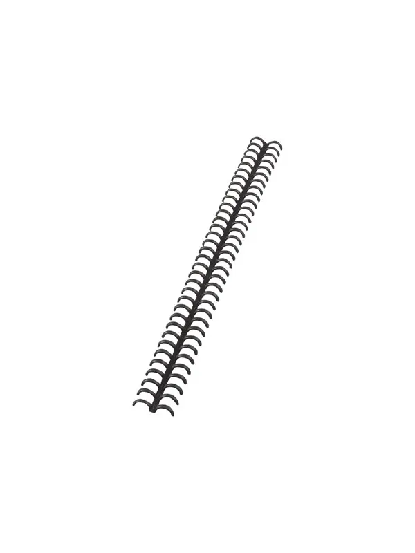 GBC ClickBind spiral A4 34R 8mm Frostad Clear Svart